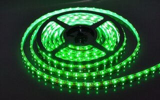 Светодиодная лента 120-SMD3528 Зеленая Светодиодная лента 120-SMD3528 Зеленая