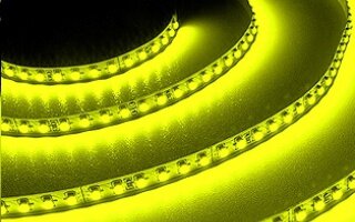 Светодиодная лента 120-SMD3528 Желтая Светодиодная лента 120-SMD3528 Желтая